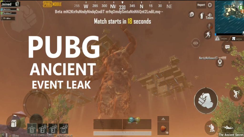 PUBG Ancient Event